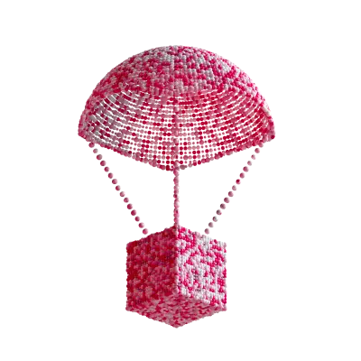 Flaredrop parachute